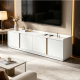 Italia 26227 Cream Entertainment Stand in Shop By Room, Featured, Entertainment Room, Furniture, Wall Units & Entertainment Centres at House & Home.