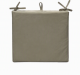 Seat Pad Beige Waterproof 40x40 in Coming Soon, Shop By Room, Products, Featured, Outdoor, Outdoor Living, Patio Furniture, Patio Cushions at House & Home.