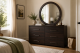 Farina 2pce Dresser And Mirror in Shop By Room, Products, Bedroom, Furniture, Bedroom, Dressing Tables Chest of Drawers and Mirrors at House & Home.