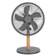 Swan Nordic Slate Grey 30cm Desk Fan Sdf30g by Swan in Products, Featured, Appliances, Heaters, Fans & Air Conditioners, Fans at House & Home.