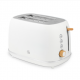 Swan Fjord 2 Slice Stainless Steel Toaster White Sft2w by Swan in Shop By Room, Products, Featured, Kitchen, Appliances, Small Appliances, Toasters and Sandwich Makers at House & Home.