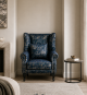 Royal Sapphire Wingback Chair in Coming Soon, Shop By Room, Products, Lounge, Furniture, Lounge, Wingbacks and Tub Chairs at House & Home.