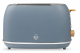 Swan Fjord 2 Slice Stainless Steel Toaster Grey Sft2g by Swan in Shop By Brand, Shop By Room, Products, Featured, Swan, Kitchen, Appliances, Small Appliances, Toasters and Sandwich Makers at House & Home.