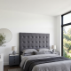 Eden Block 152cm Headboard in Shop By Room, Products, Bedroom, Furniture, Bedroom, Headboards at House & Home.