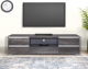 Santana High Gloss Entertainment Stand in Free Delivery, New Arrivals, Shop By Room, Products, Lounge, Lounge, Furniture, Wall Units & Entertainment Centres at House & Home.