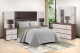 Taylor 5pce Bedroom Suite Beige/choc in 10% Discount on Non-Promo Lines, Free Delivery, Shop By Room, Products, Bedroom, Bedroom, Furniture, Bedroom, Suites at House & Home.