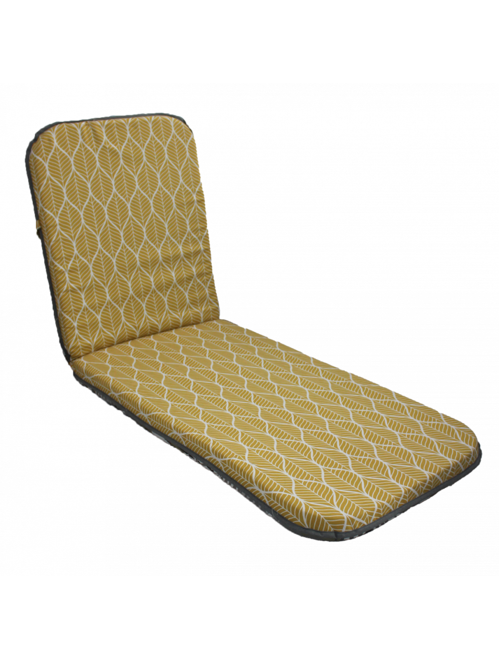 Lounger Cushion Jungle Gold Reversable 180x55