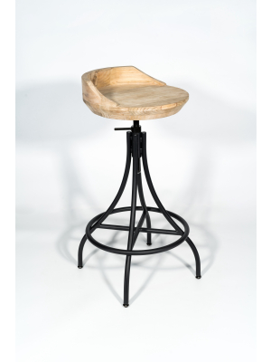 Louis Adjustable Bft1003 Bar Stool in Shop By Room, Products, Dining Room, Furniture, Dining Room, Bar Chairs at House & Home.