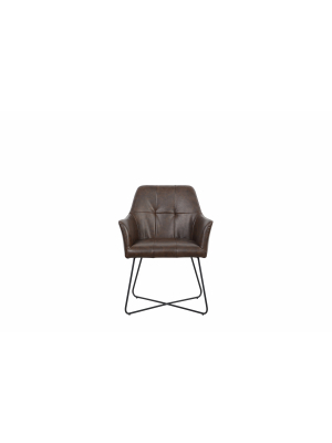 Toledo Dc704 Dining Chair - Br in Products, Furniture, Dining Room, Dining Chairs at House & Home.