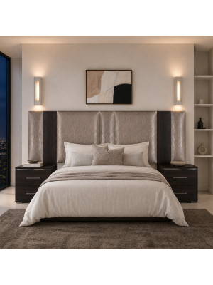 Farina 3pce Headboard And Pedestals in Shop By Room, Products, Bedroom, Furniture, Bedroom, Headboards at House & Home.