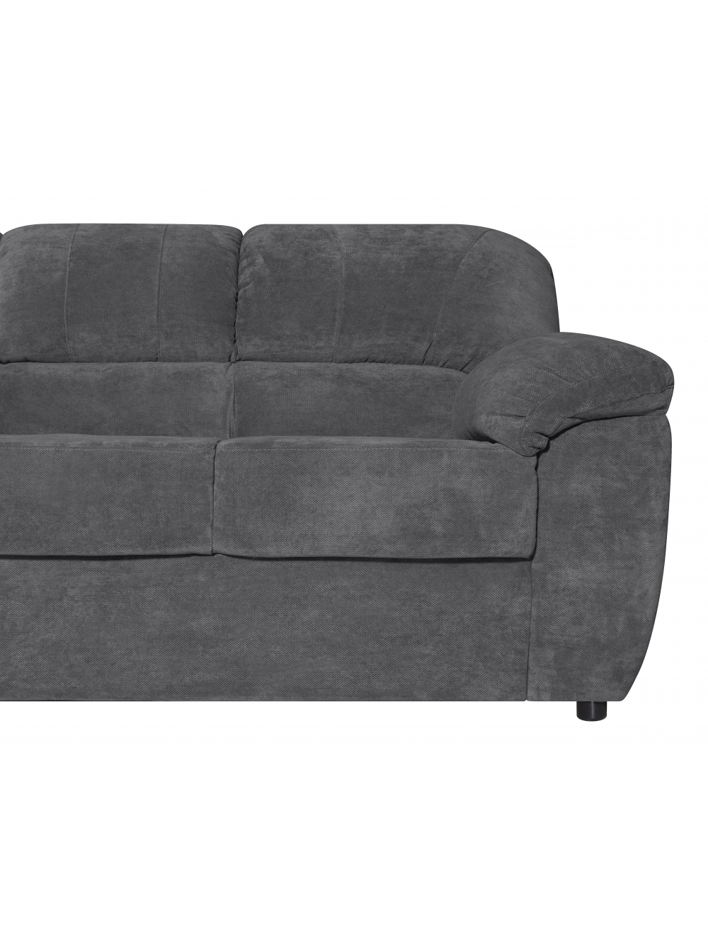 Du Pont 3 Pce Diamond Grey Fabric Lounge Suite