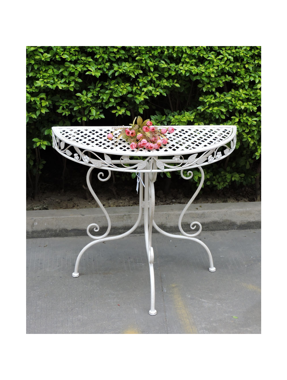 Palace Half Round Garden Table