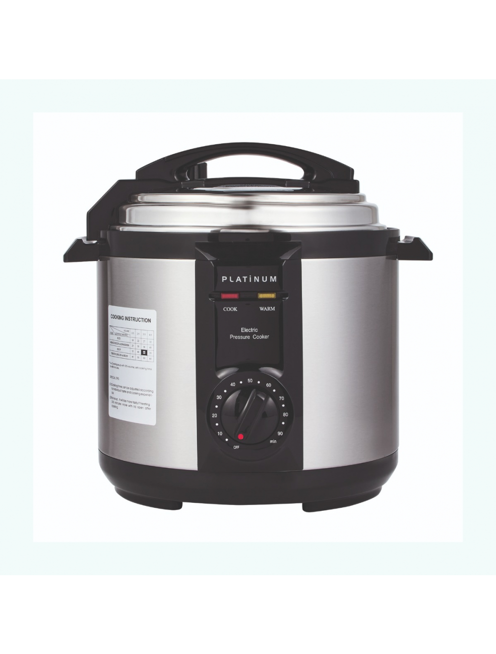 Platinum electric pressure sale cooker