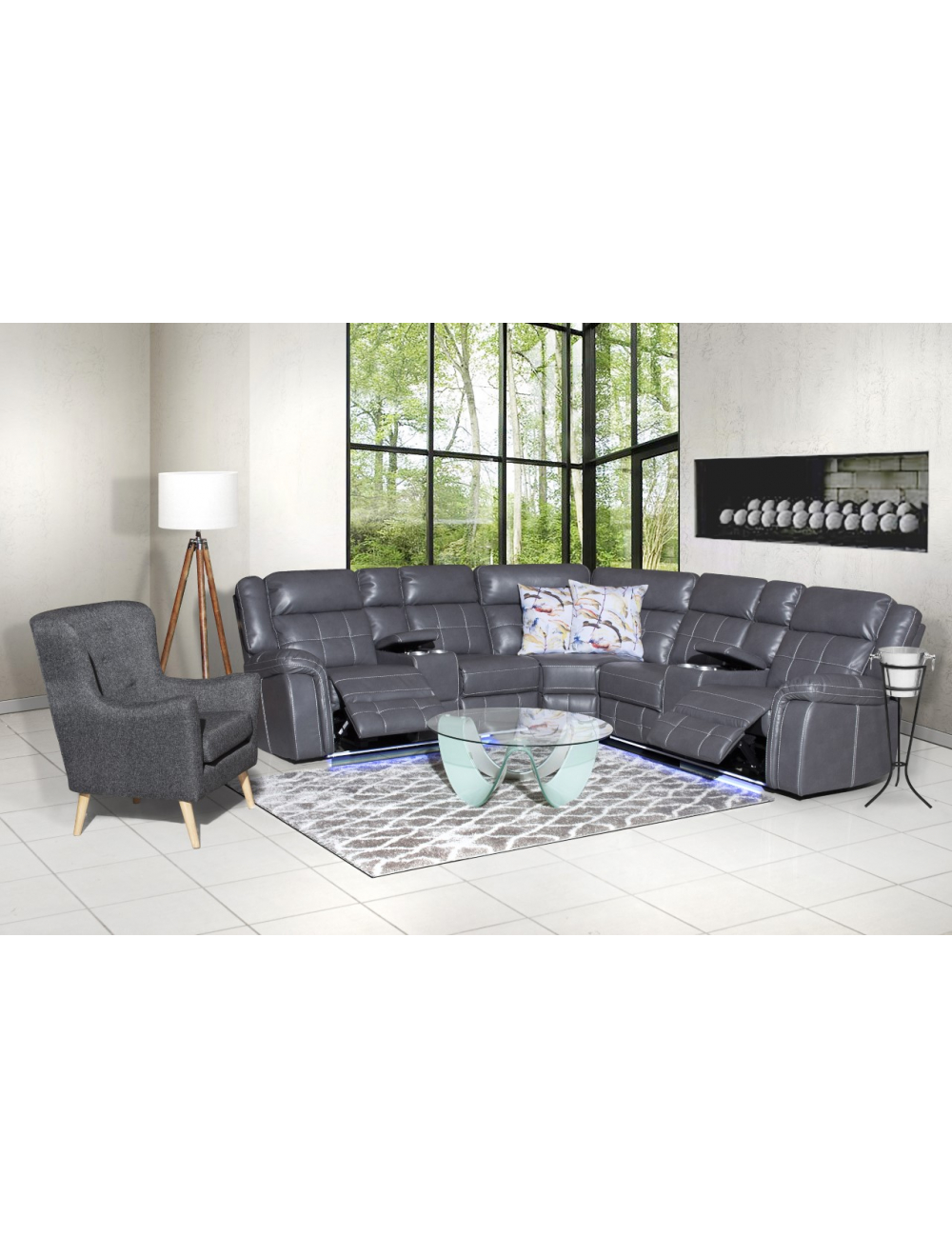 Electric lounge suites best sale