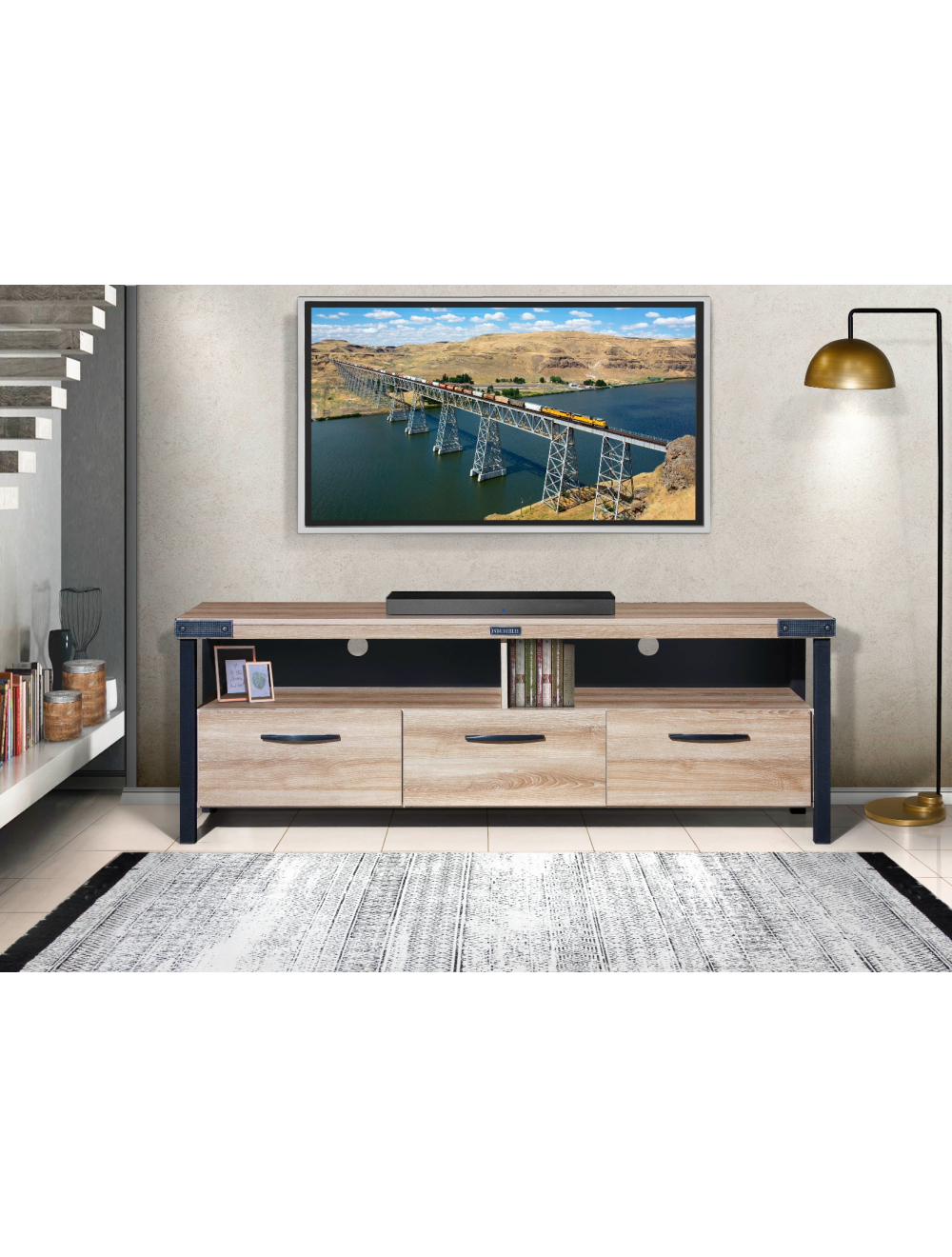 Tv stands at house hot sale and home