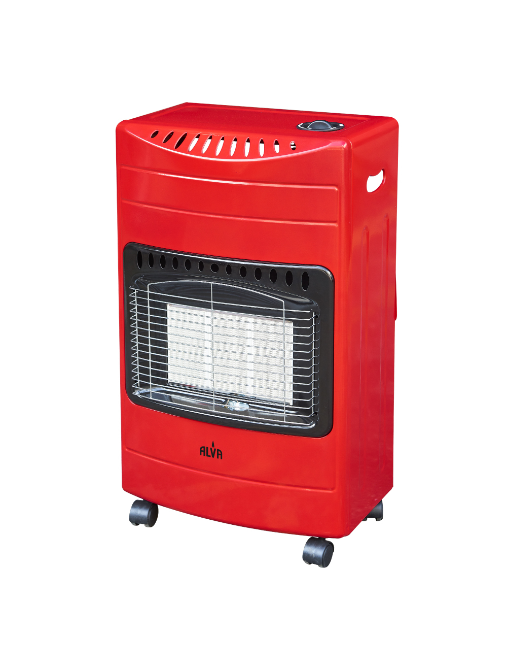 Alva 3 Panel Red Gas Heater Gh320