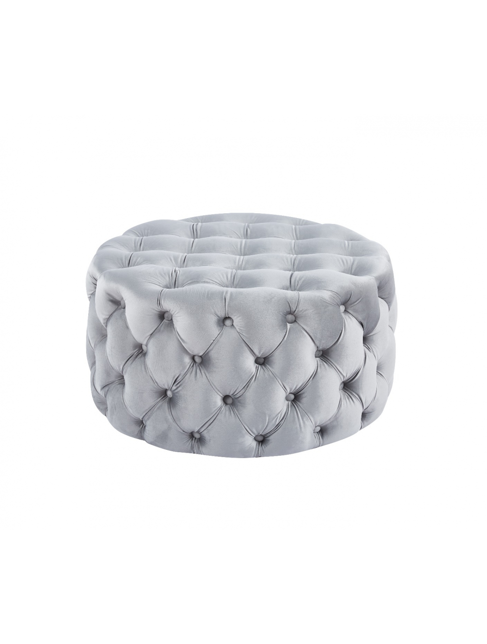 Silver ottoman shop
