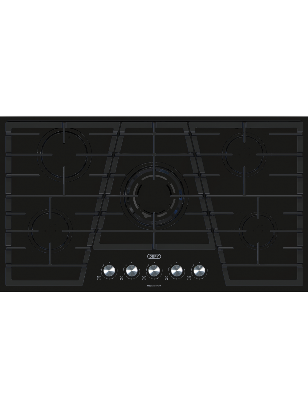 Defy glass deals top hob
