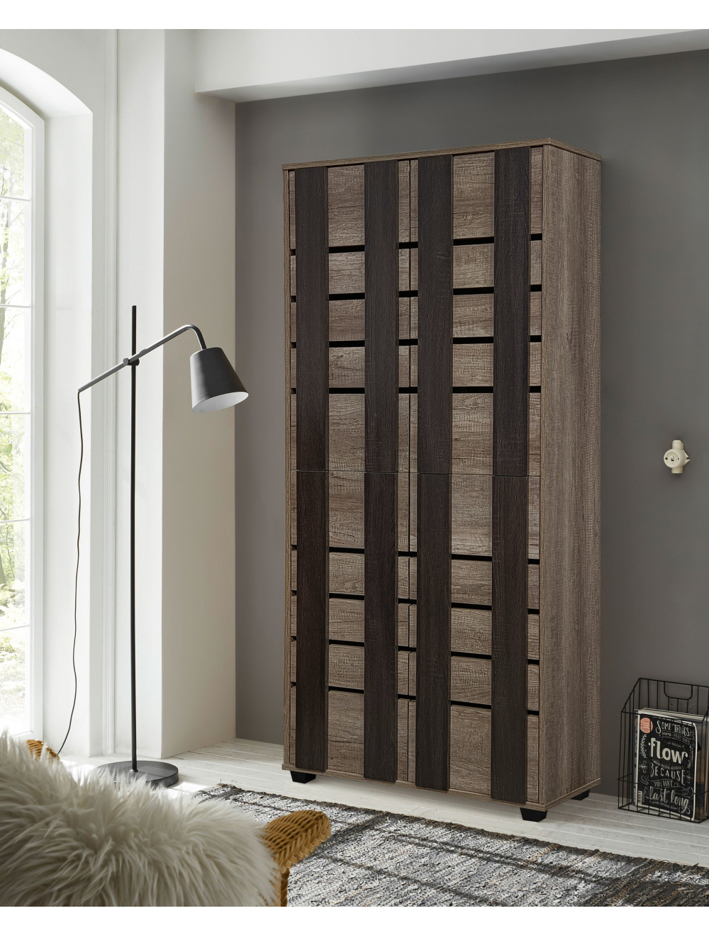 Enzo Sc55100 Shoe Rack 1840mm