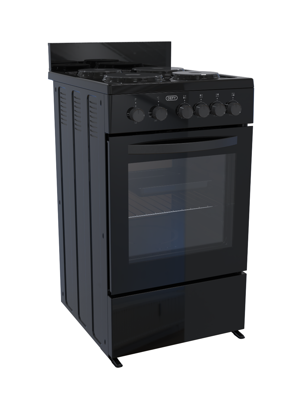 4 shop plates stove