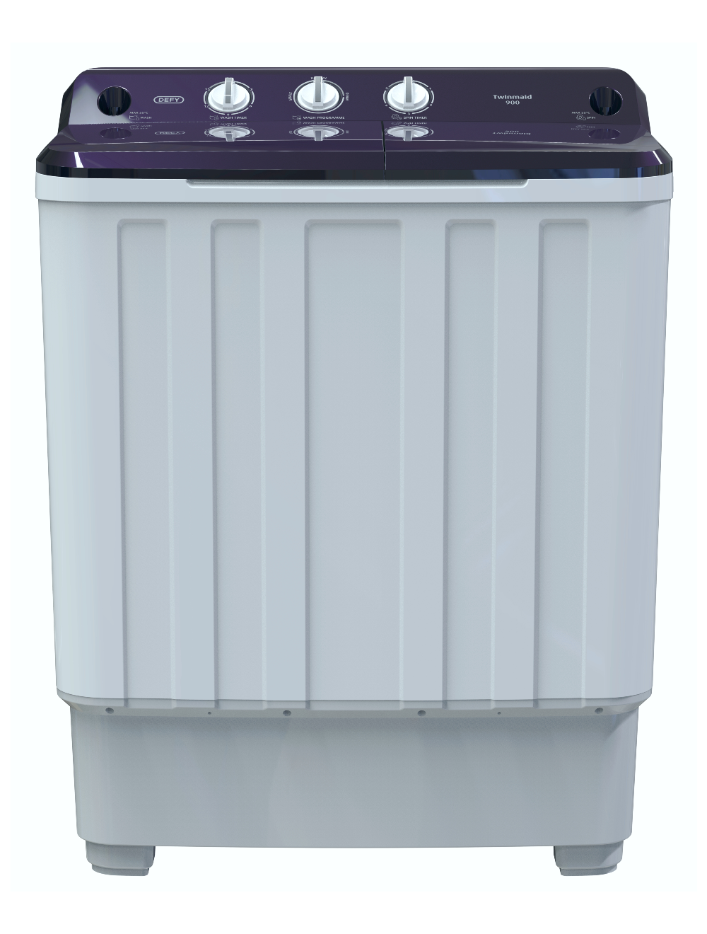 Defy 9kg White Twin Tub Dtt169