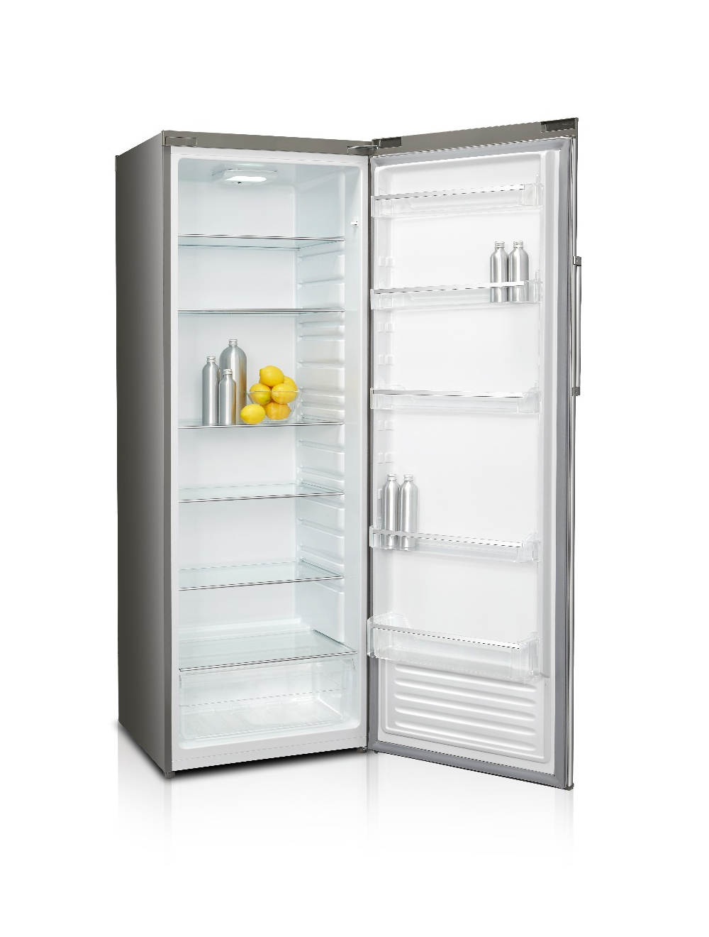 Defy 335lt Inox Upright Fridge Dfd430