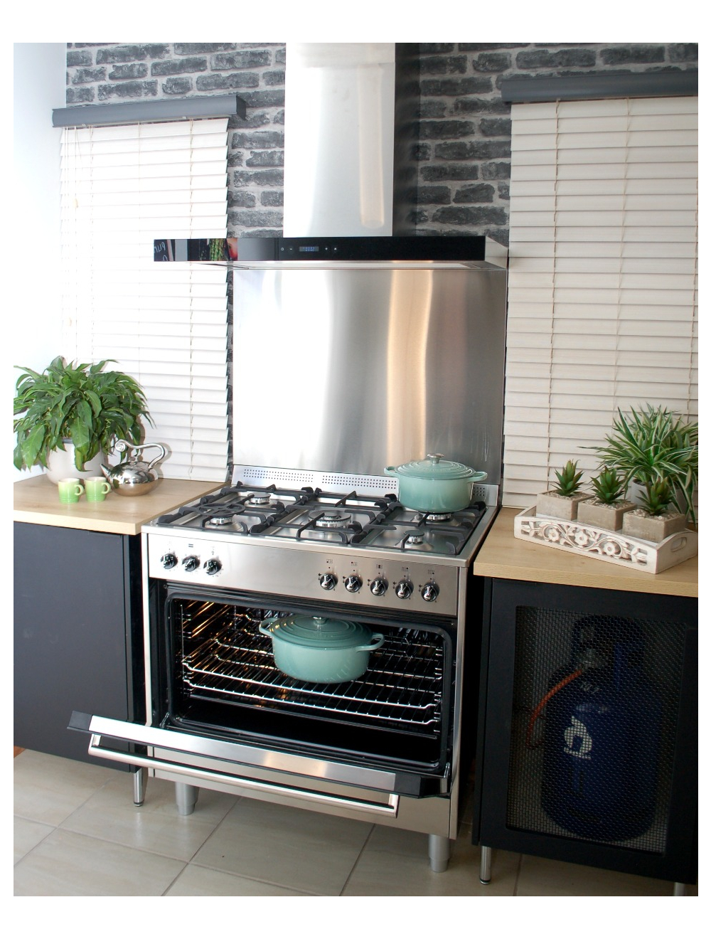 Gas range oven la germania clearance