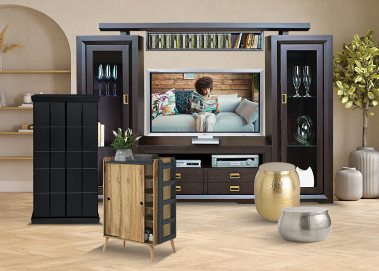 House & home tv best sale stands