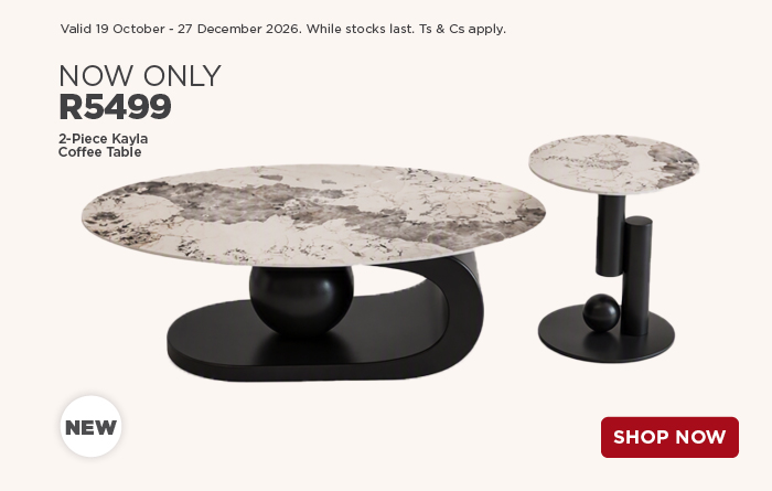HH CHRISTMAS FURNITURE SHOWCASE 19 October - 27 December 2026. While stocks last. Ts & Cs apply.