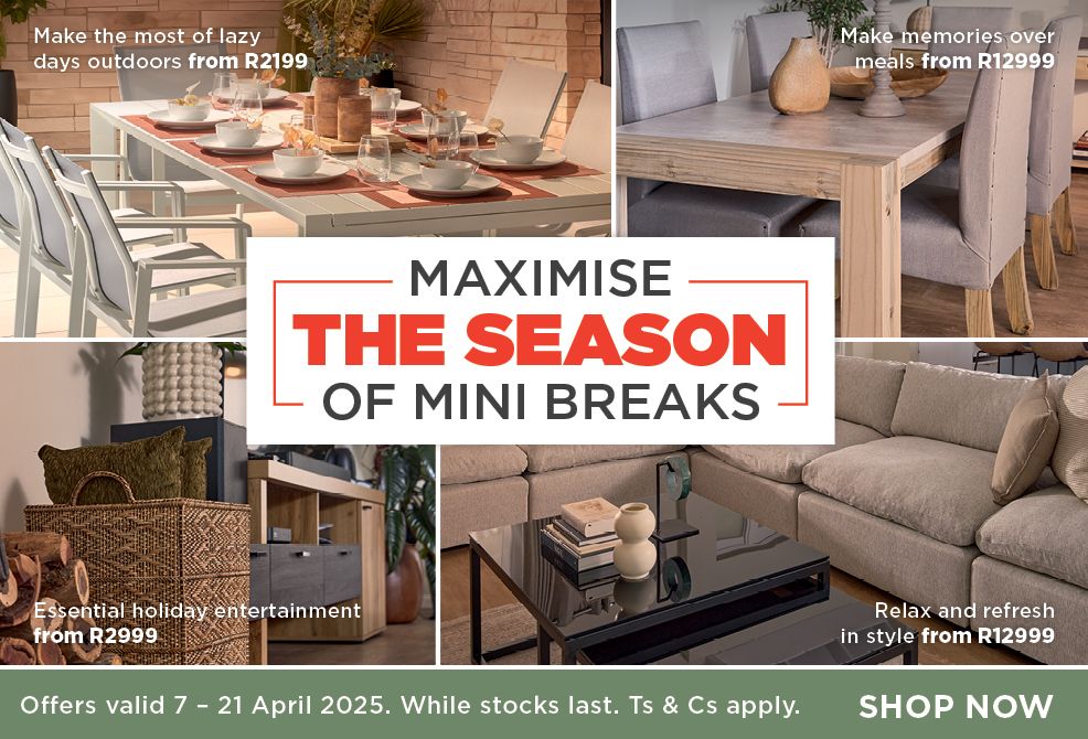 HH Mini Breaks | 7 - 21 April 2025