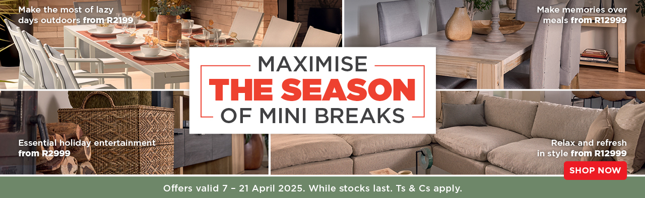 HH Mini Breaks | 7 - 21 April 2025