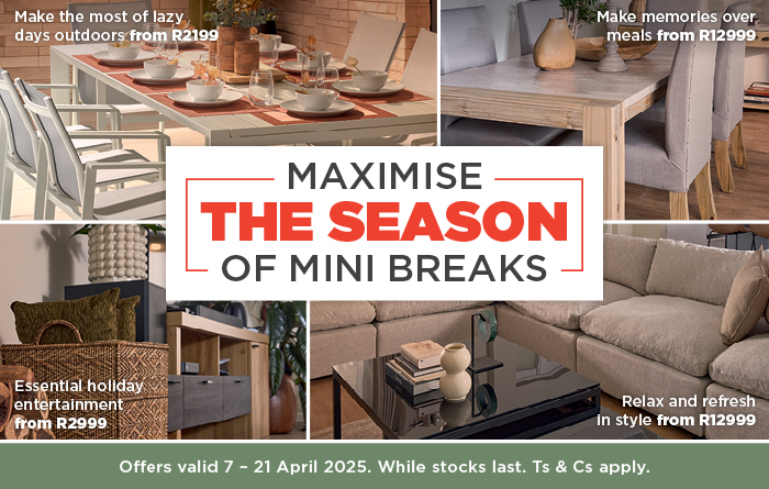 HH Mini Breaks | 7 - 21 April 2025 
