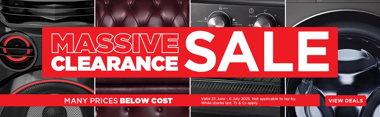 Massive Clearance Sale | 23 JUNE – 6 JULY 2025