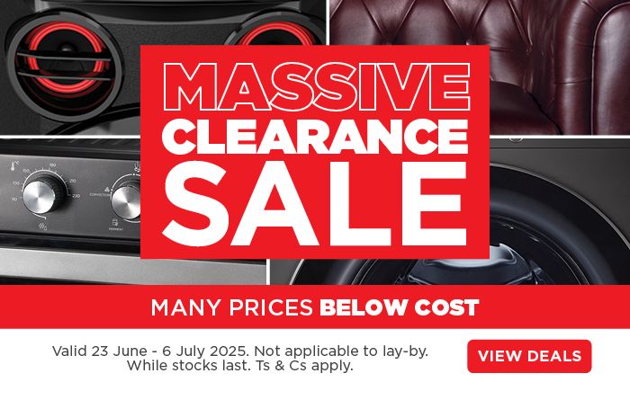 Massive Clearance Sale | 23 JUNE – 6 JULY 2025