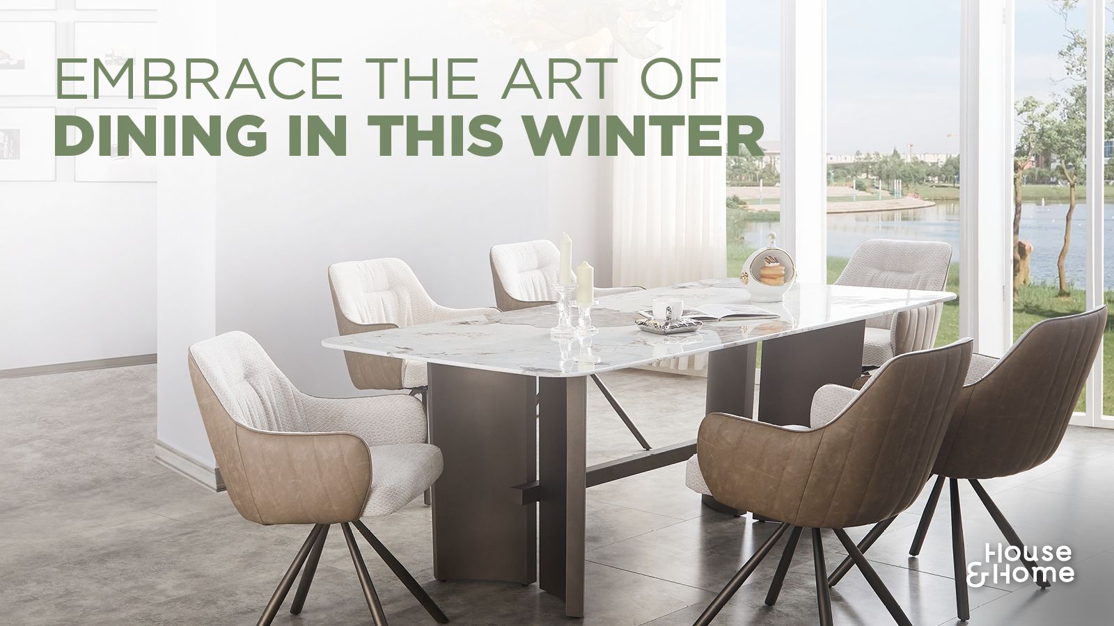 EMBRACE THE ART OF DINING IN THIS WINTER