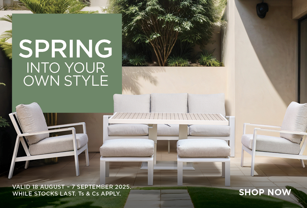 Spring into your own Style | 18 August - 7 September 2025. While stocks last. Ts & Cs apply.