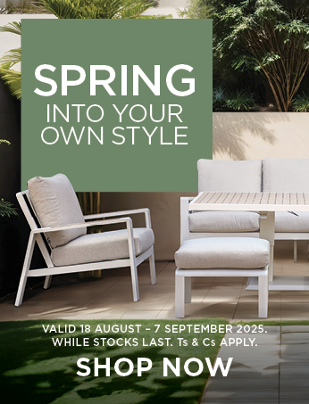 Spring into your own Style | 18 August - 7 September 2025. While stocks last. Ts & Cs apply.