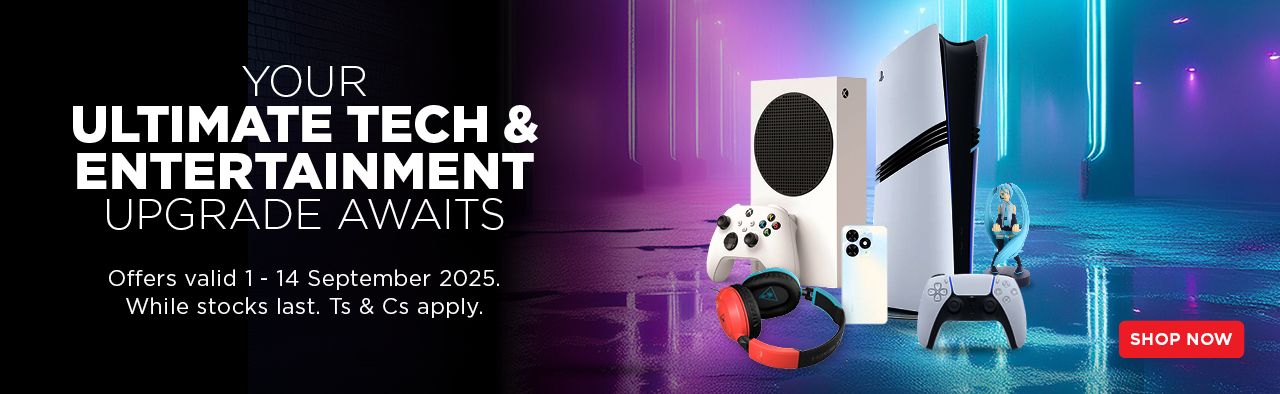 Digital Catalogue Gaming, Furn and Cellular | 1 - 14 September 2025. While stocks last, layby not available.