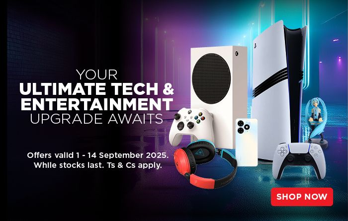 Digital Catalogue Gaming, Furn and Cellular | 1 - 14 September 2025. While stocks last, layby not available.