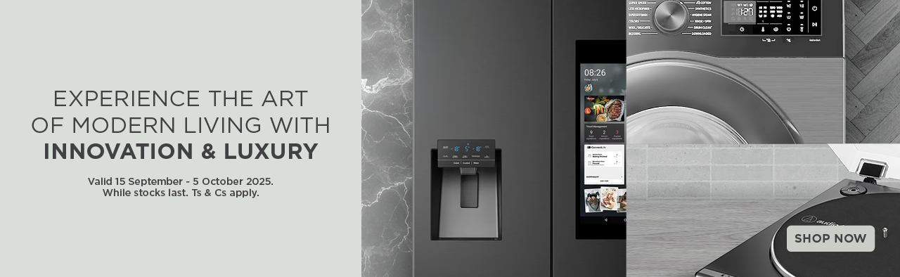 HH Major Appliances Digi Catalogue 15 September - 5 October 2025. While stocks last. Ts & Cs apply.