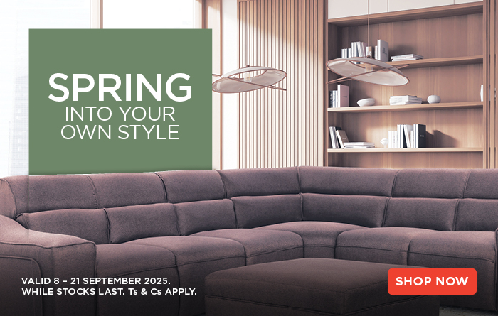 Spring into your own Style | 8 - 21 September 2025. While stocks last. Ts & Cs apply.