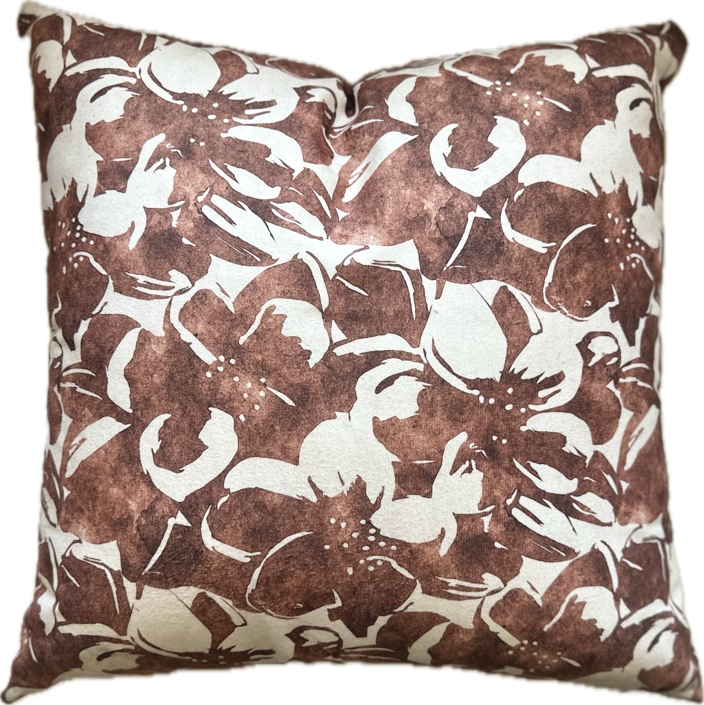 Floral Scatter Cushion Floral Rust