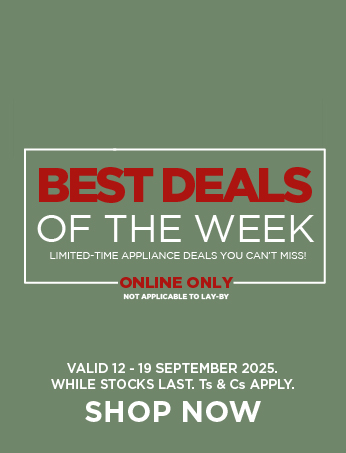 HH BEST DEALS OF THE WEEK: 12 - 19 SEPTEMBER. While stocks last, layby not available.