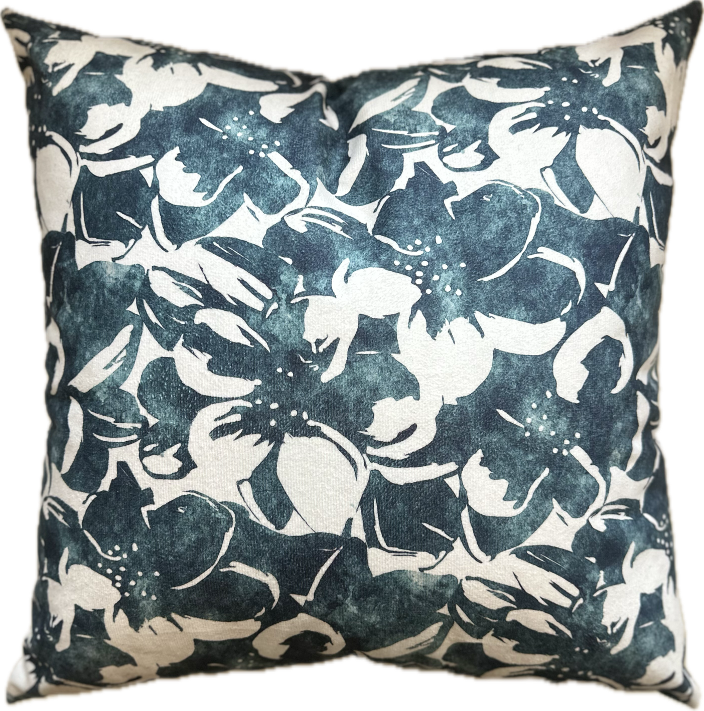 Floral Scatter Cushion Floral Blue