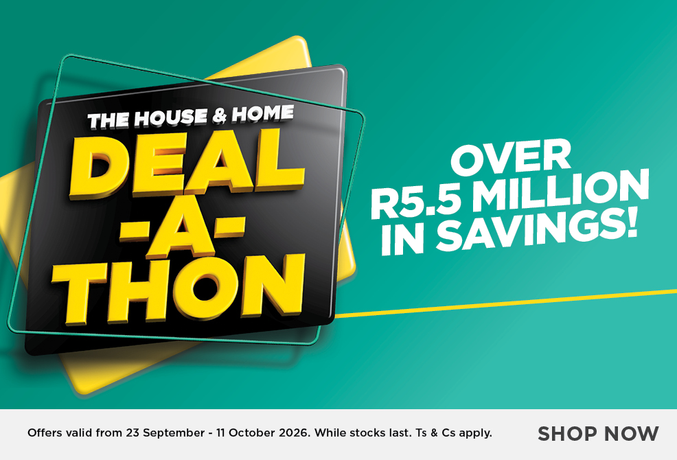 HH 13061 Deal-A-Thon Website Takeover 23 Sept - 12 Oct 2026. While stocks last. Ts & Cs apply.