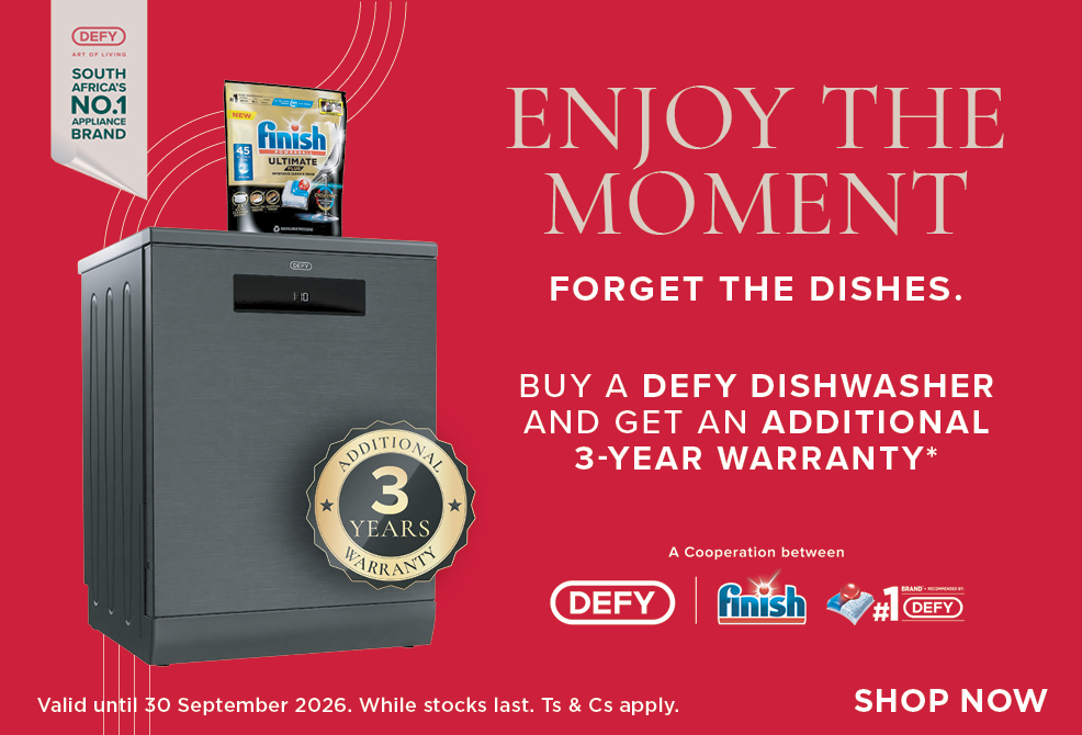 HH Defy Finish Campaign 21 July - 30 September 2026. While stocks last. Ts & Cs apply.