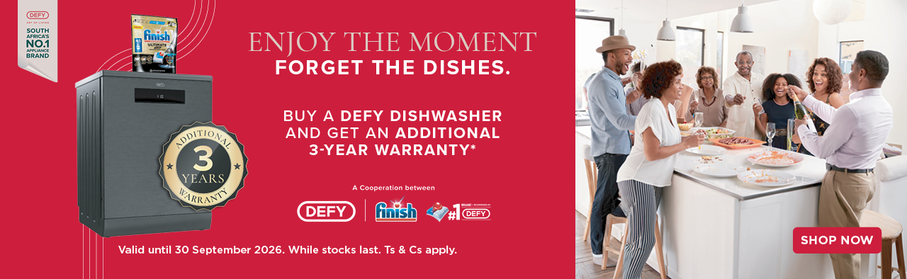 HH Defy Finish Campaign 21 July - 30 September 2026. While stocks last. Ts & Cs apply.