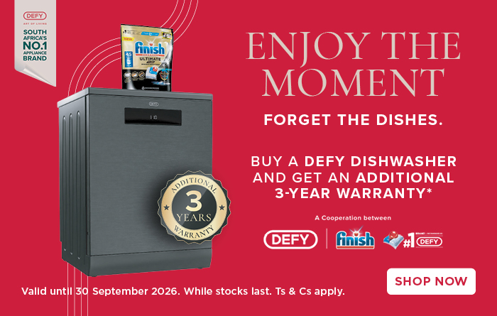 HH Defy Finish Campaign 21 July - 30 September 2026. While stocks last. Ts & Cs apply.