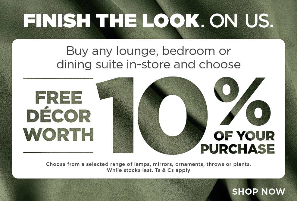Decor Clearance Promo