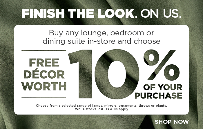 Decor Clearance Promo